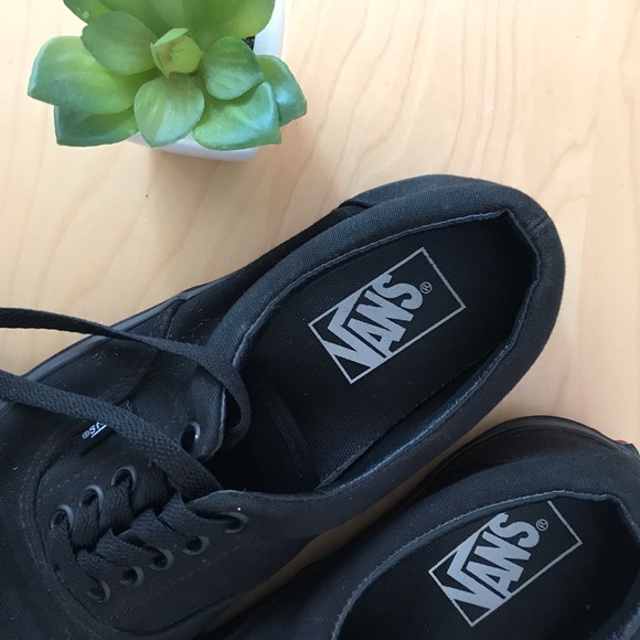 Vans Shoes - SOLD All Black Vans